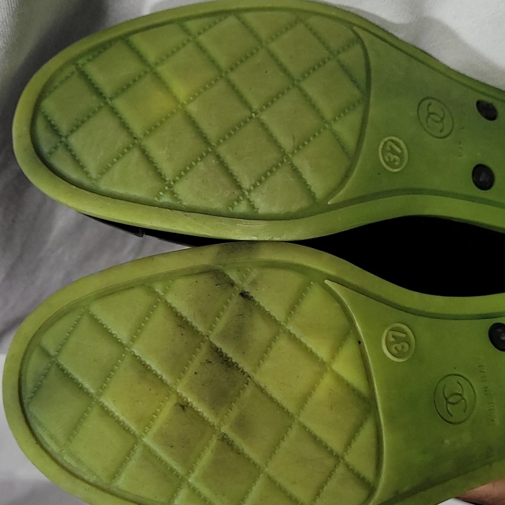 Chanel rain boots EU37 rubber - Picture 11 of 16